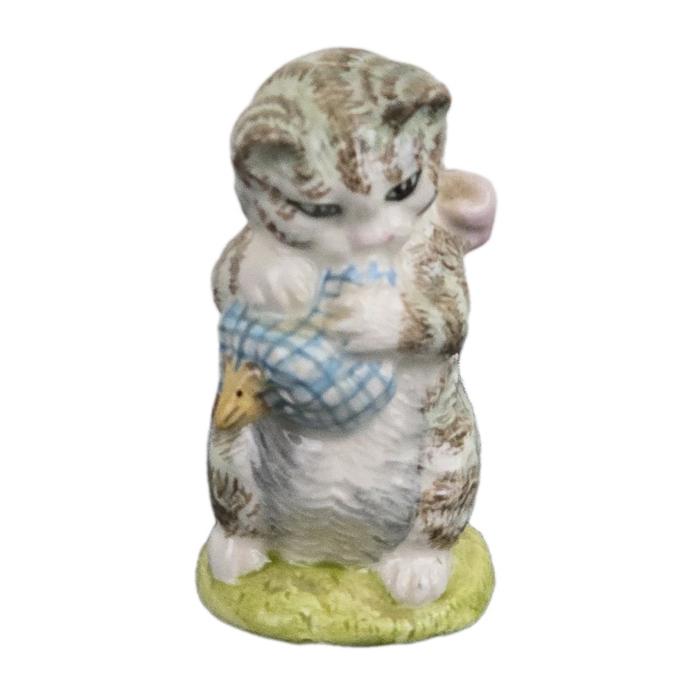 Vintage Beatrix Potter's 1954 "Miss Moppet" Figurine Made in‎ Beswick England